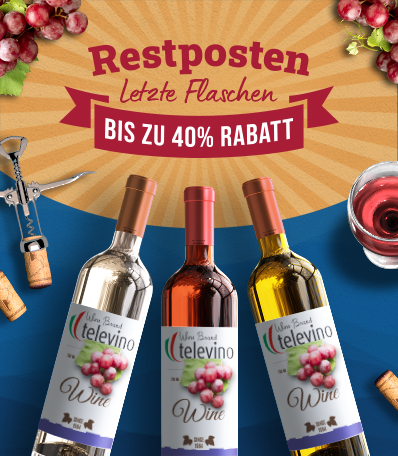 Letzte Flaschen mit bis zu 40% Rabatt